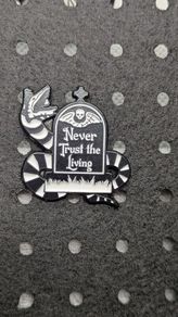 Beetlejuice Enamel pin