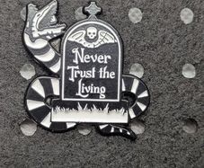 Beetlejuice Enamel pin