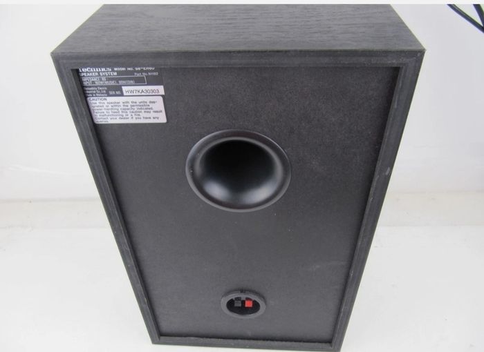 Technics loudspeakers.