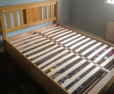 Oak King size Bed