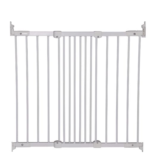 BabyDan Flexi Fit Metal Stair Gate - White (67-105.5cm)