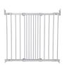 BabyDan Flexi Fit Metal Stair Gate - White (67-105.5cm) Image 2