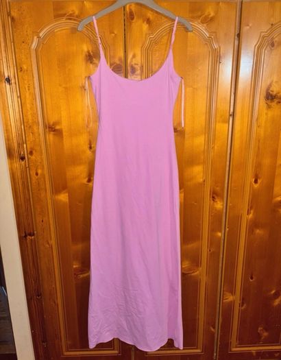 Zara pink maxi dress