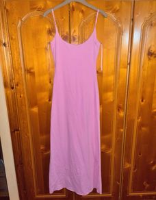 Zara pink maxi dress