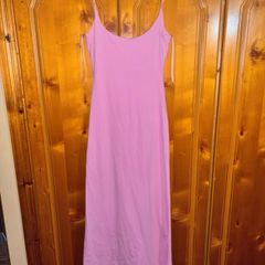 Zara pink maxi dress