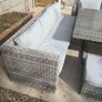 outdoor Rattan Dining Set Image 3