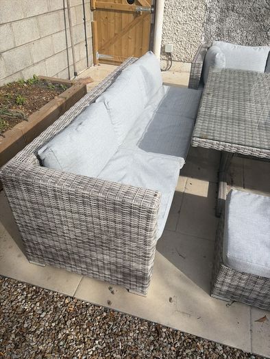 outdoor Rattan Dining Set