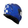 Motorcycle Helmet Origin, Glossy White Blue, Size L (59-60) Image 2