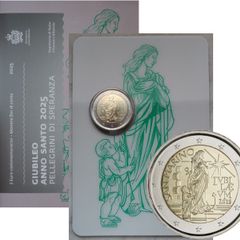 San Marino 2 Euro Base Metals Brilliant Uncirculated Coin 2025 - Jubilee Holy Year 2025 Pilgrims of Hope