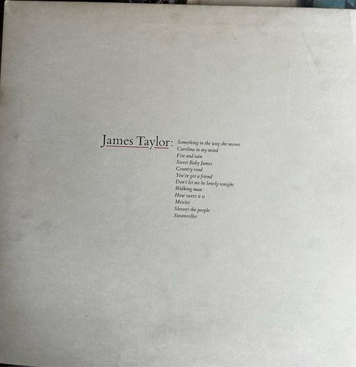James Taylor Greatest Hits.  Original 1976 release in vg+ condition