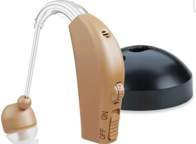Hearing Aid For Elderly People, Rechargeable Hearing Aid With Noise Reduction, Digital Ear Hearing Aid With Volume Control