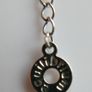 Silver Plated Equilibrium Necklace and a decorative cross length 18" - 4,6g Image 3