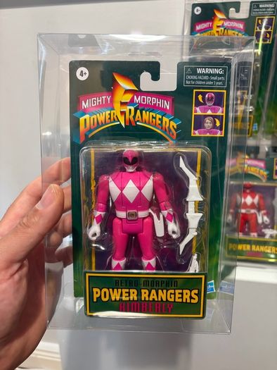 Mighty Morphin Power Ranger flip heads by Hasbro