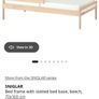 2 x IKEA SNIGLAR beds + mattresses Image 2