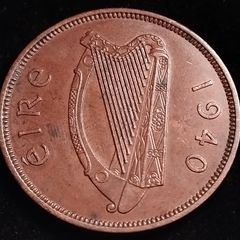 #383 - Ireland - 1940 - One Penny - KM.11