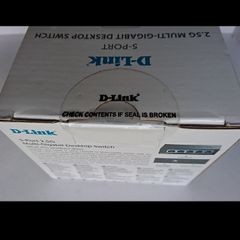 D-Link 5-Port 2.5G Multi Gigabit Unmanaged Gaming Network Switch (metal housing)