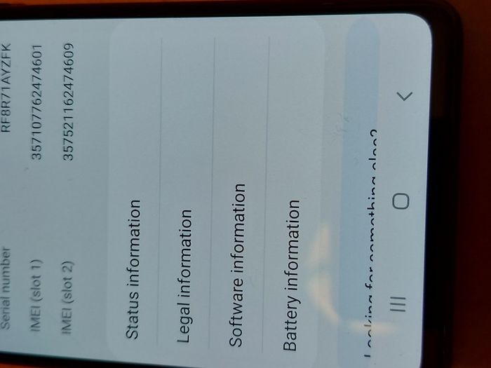 Samsung Galaxy S20 FE, Model SM-G780G,  6GB Ram, 128GB HDD, in excellent like new condition