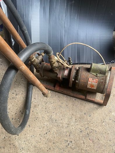Old fuel transfer pump