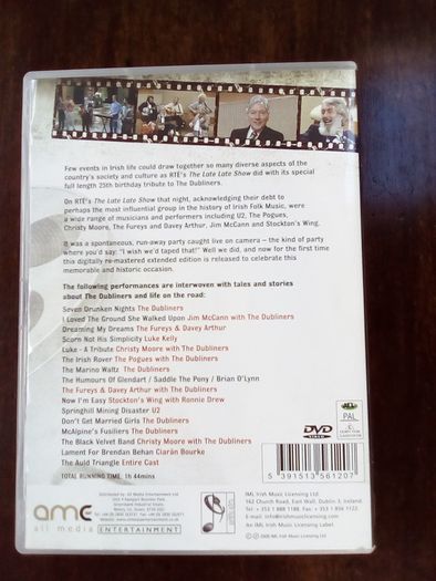 The Dubliners - Late Late Show Tribute DVD