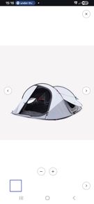 3 man pop up fresh and black 2 second tent