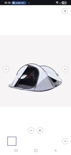 3 man pop up fresh and black 2 second tent