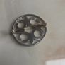 Stamped silver St Magnus cross brooch, with pouch, D18 freepost Image 4