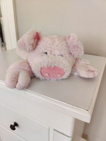 Microwavable Pig Wheat Heat Pack