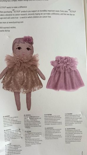 NEW doll with Change of Outfit - Fleur, 37 cm