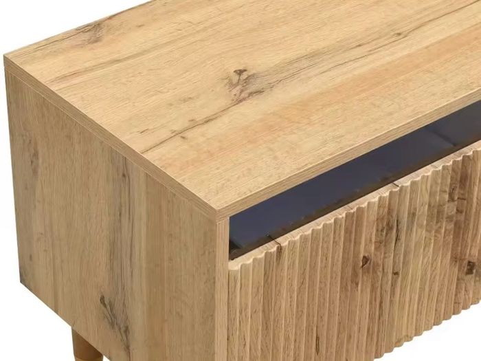 Premium 178cm TV Cabinet  Wood Effect Finish with Ample Storage