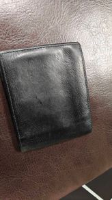 Mulberry Men's Black Bifold Leather 8 Credit Card Wallet