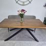 Oak Effect Dining Table Image 2