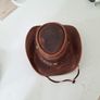 Leather cowboy/cowgirl hat Image 2