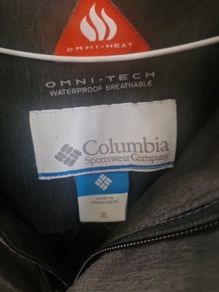 mens columbia waterproof jacket