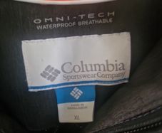 mens columbia waterproof jacket
