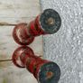 Pair lacquer work candle holders ? Image 5