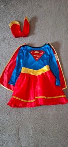 Supergirl Costume 3-4 years