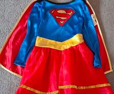 Supergirl Costume 3-4 years