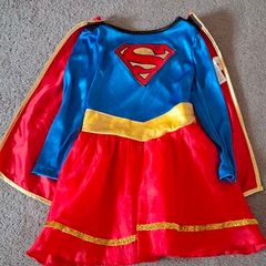 Supergirl Costume 3-4 years