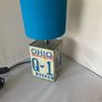 US Reg Plate table lamp Image 2