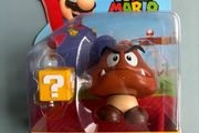 Jakks Pacific Super Mario Brothers Goomba with Question Block - 4 inch Action Figure