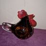 Hand blown glass Hen figure Image 2