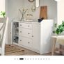 IKEA Hauga Sideboard, White Image 4