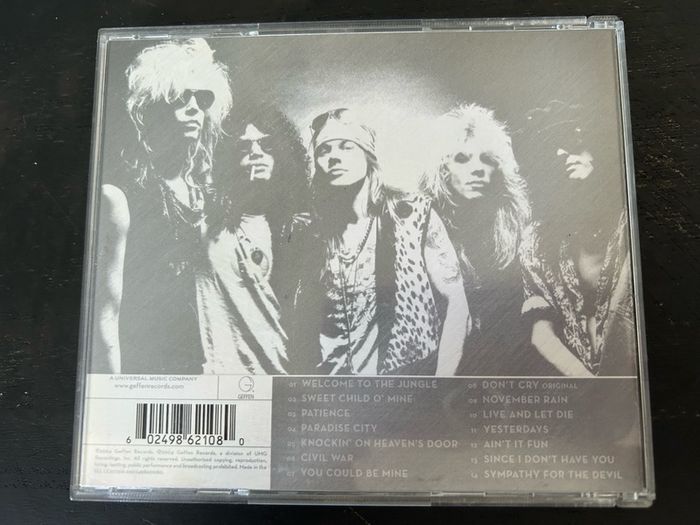 Guns N Roses Greatest Hits CD