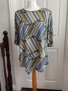 Colourful Top Size 14