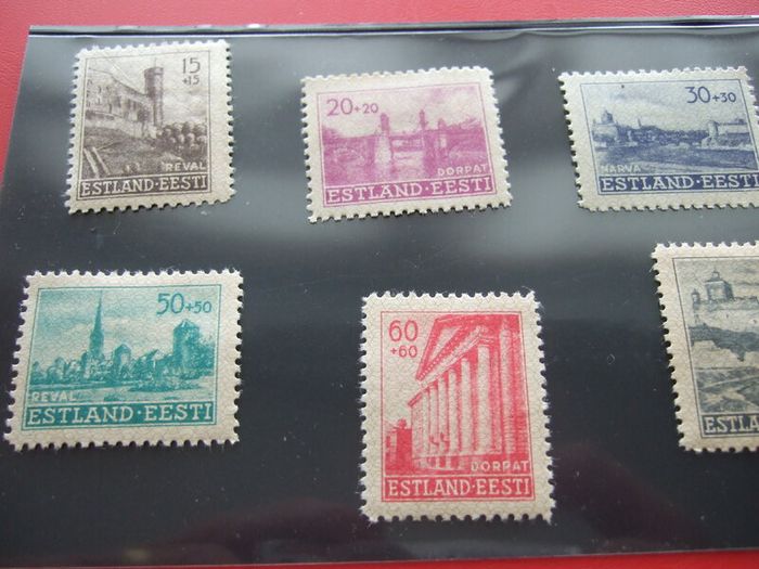 Wartime Stamps Of Estonia.