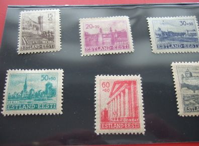 Wartime Stamps Of Estonia.