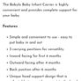 Babylo 3 position baby carrier Image 2