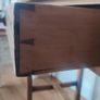 Antique Irish Pine Table Victorian Scullery or Writing Table  Rustic Farmhouse Image 7