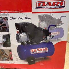 Dari air Compressor and assesories, brand new in box