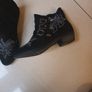 W.S. Black Ankle  Boots.  S.8  New - No Tag. Image 2